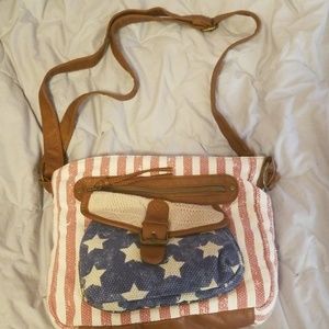 American flag purse